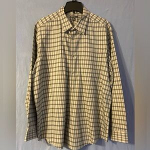 Eddie Bauer Wrinkle Free Classic Fit Button Up Shirt Size  XL